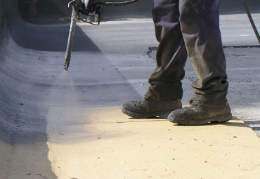 coating systems over Berkeley spray foam roof systems